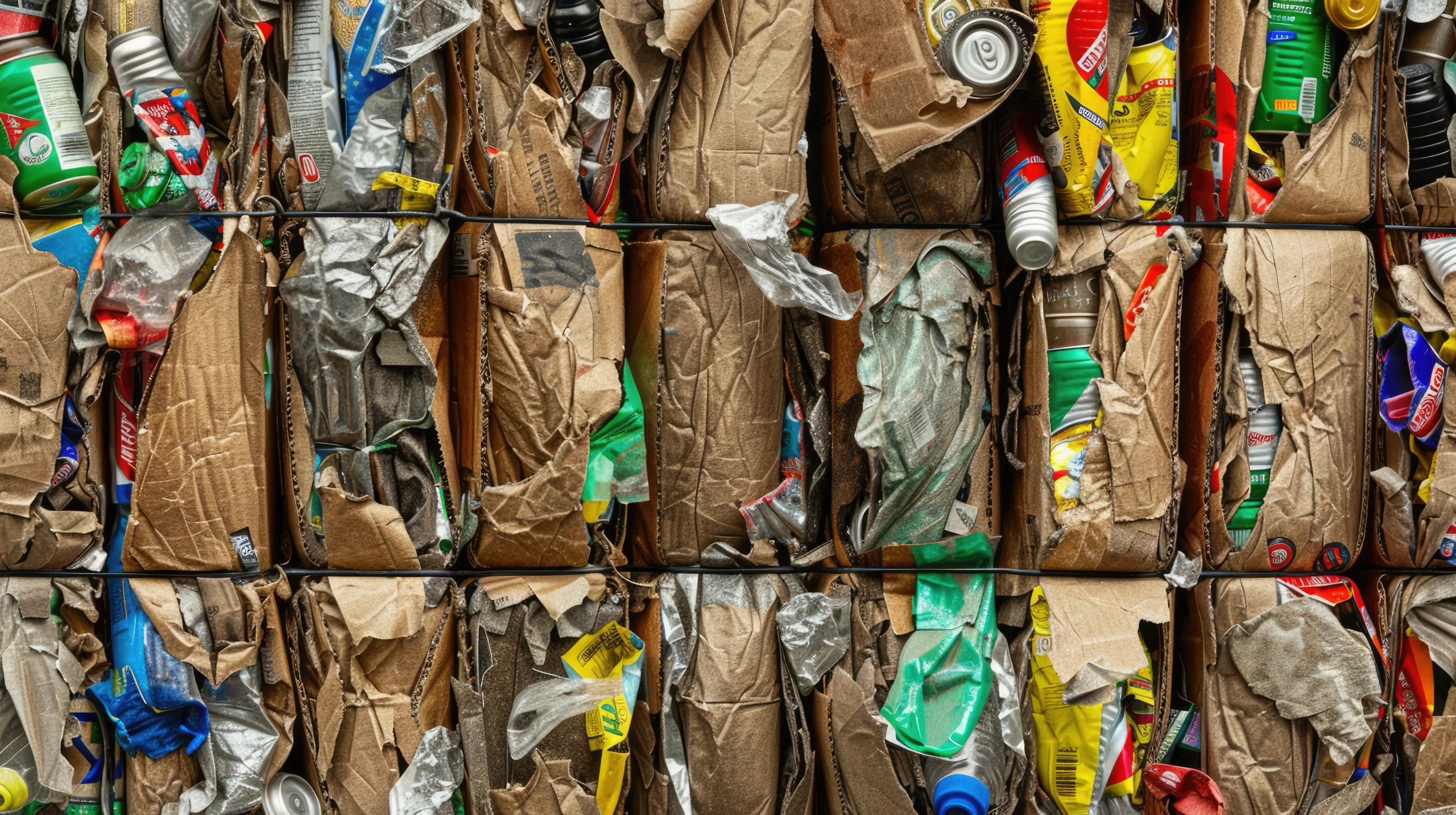 Industrial site with rear lift recycling bins for commingled waste management NSW businesses