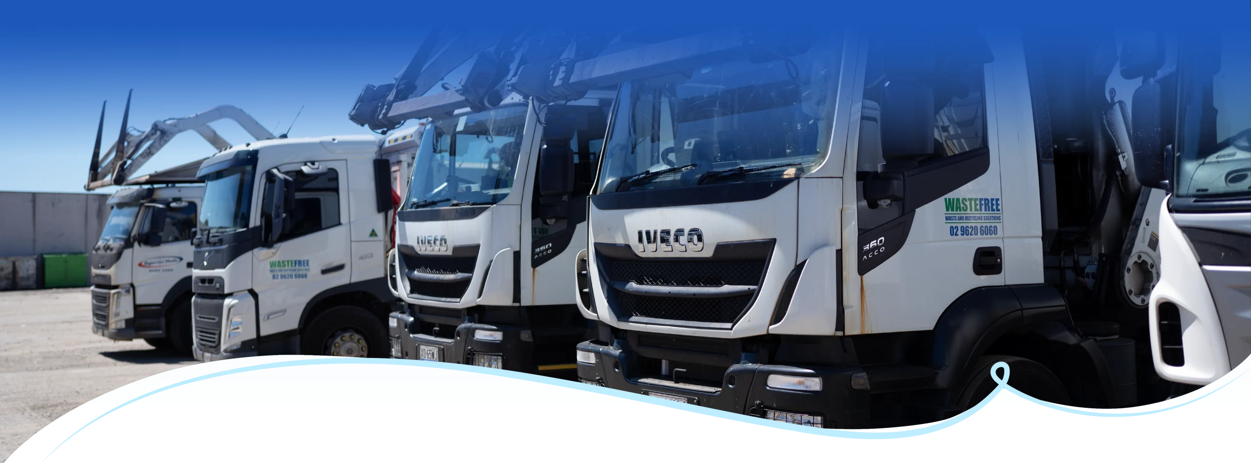 Commercial and industrial waste collection trucks in Sydney for specialised waste solutions