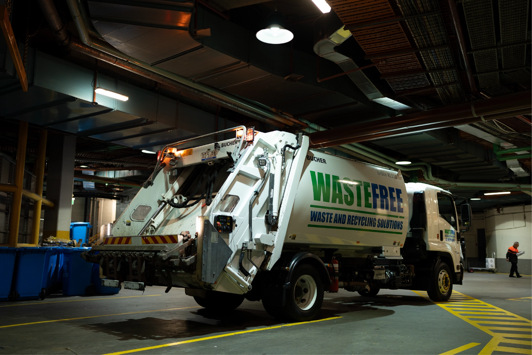Waste free structured commercial recycling services reducing landfill waste, improving recycling performance, supporting sustainability targets, and creating cleaner work environments for businesses.