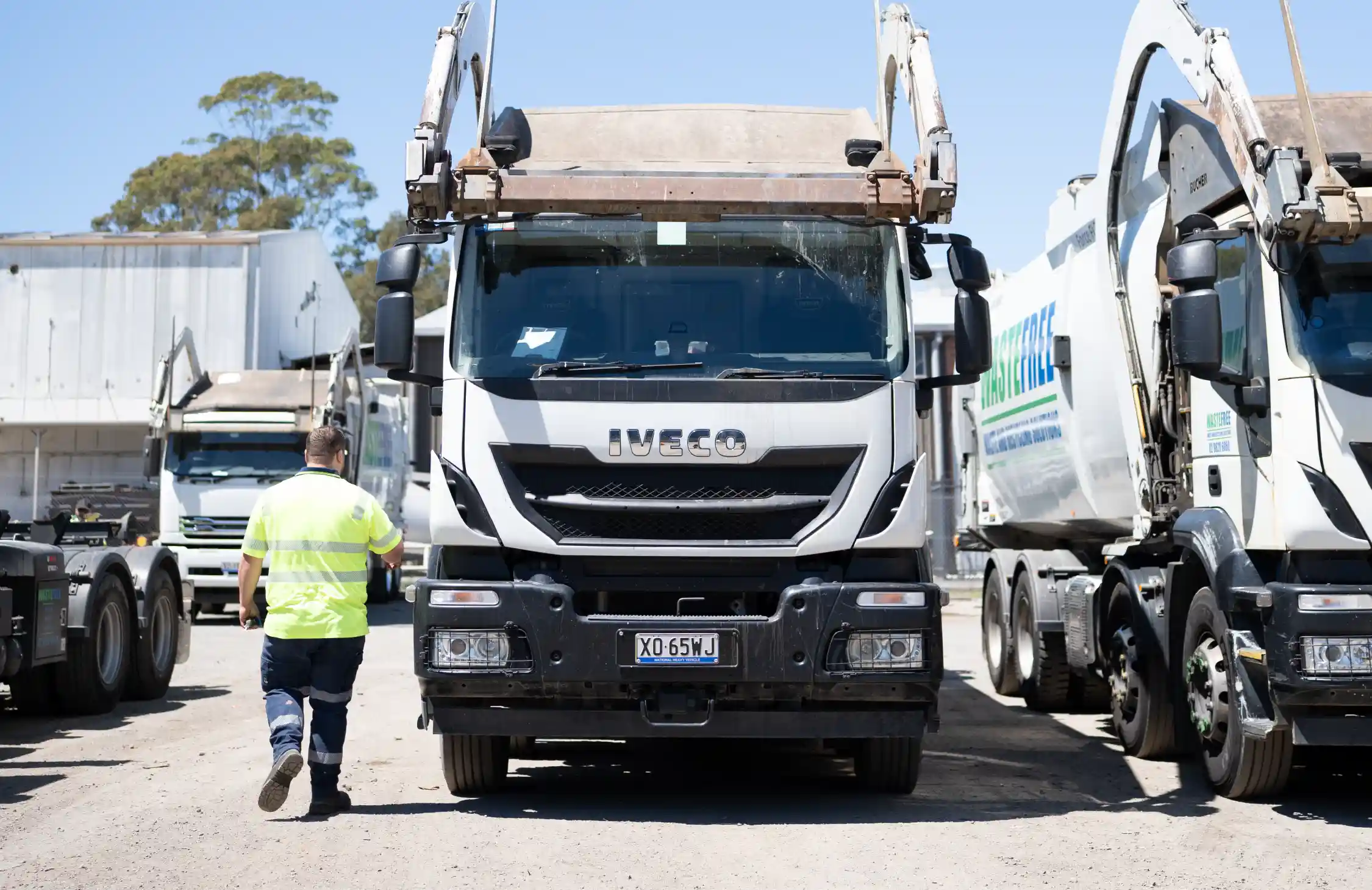 Commercial waste management system supporting regulatory compliance and sustainable operations