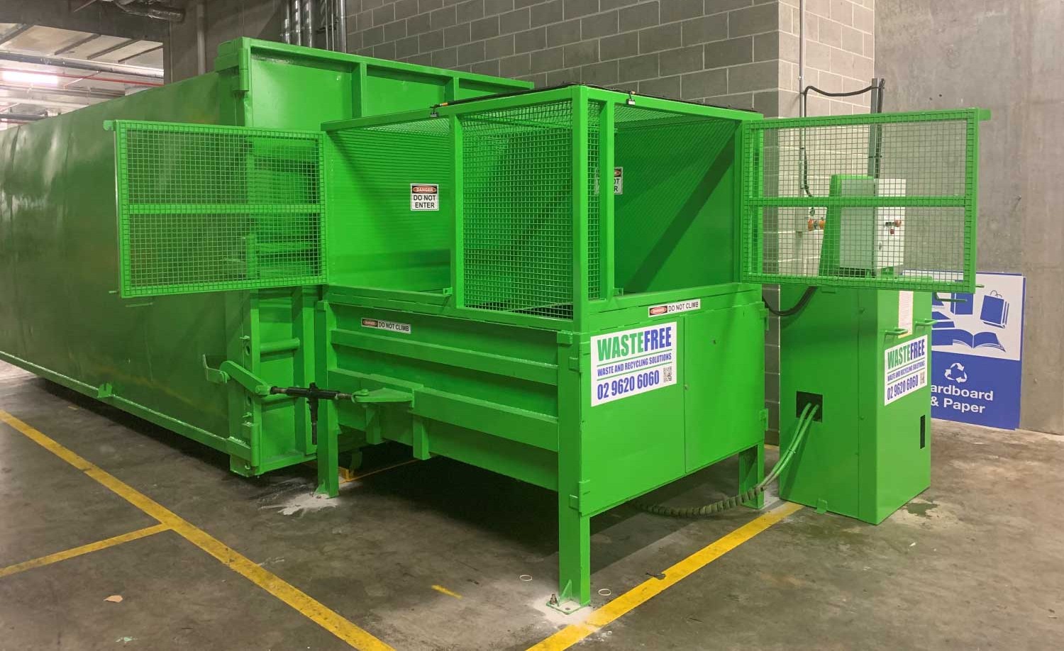 Wastefree Industrial Bulk Bin for High-Volume Waste Bulk waste bin used for high-volume industrial waste generated across changing production demands