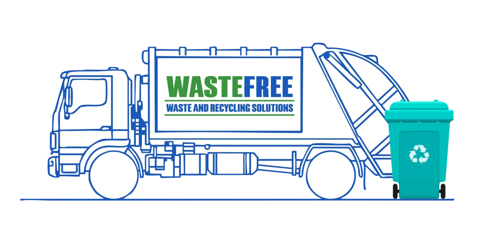 wastefree-secure-document-collection-confidential-destruction Wastefree secure document collection graphic supporting commercial document destruction